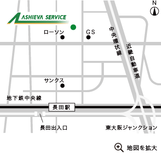 本社周辺マップ